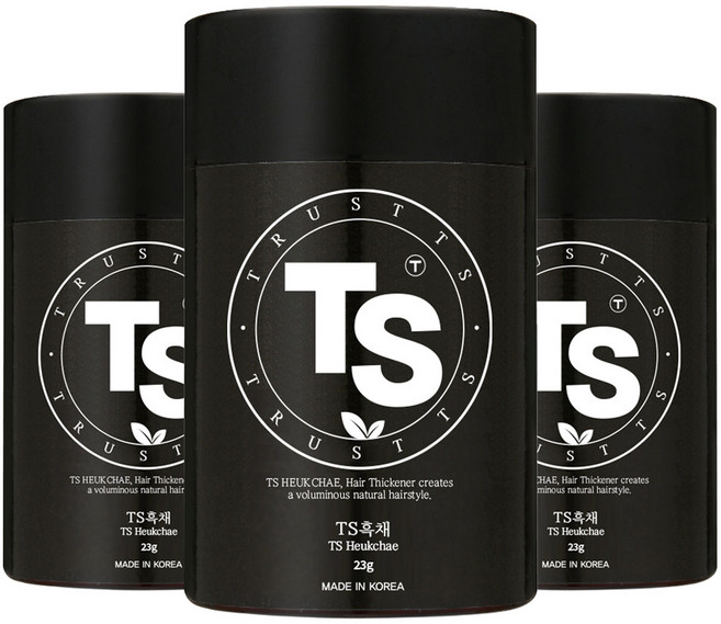 TS 흑채 23g, 흑갈색, 3개