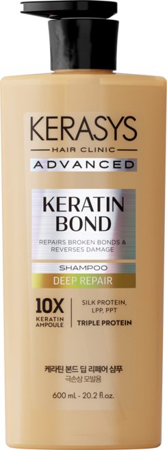케라시스 어드밴스드 케라틴 본드 딥 리페어 샴푸, 600ml, 1개