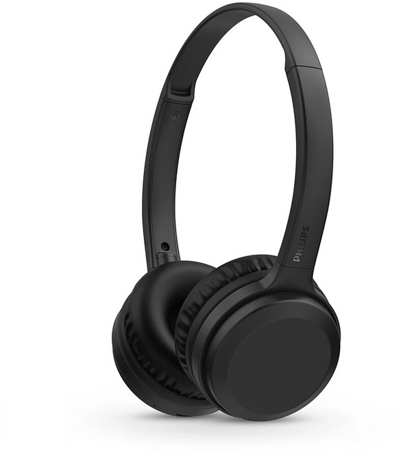 필립스 초경량 무선 블루투스헤드폰 TAH1108 블랙 패시브노이즈캔슬링(PNC) 15시간