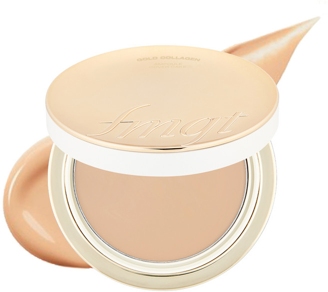 더페이스샵 fmgt B 골드 콜라겐 커버 케익 팩트 15g, 203 내추럴 베이지, 1개
