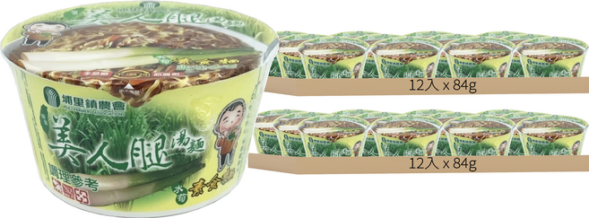 埔里農會 美人腿素食湯麵, 24入