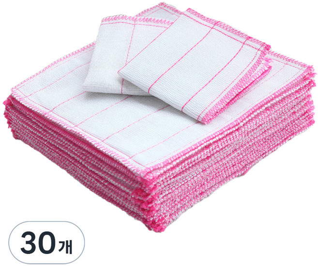 미르홈퍼니 5중 뱀부 소재 주방 행주, 30개