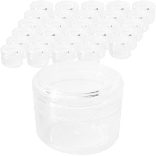 화장품 튜브 크림 공용기 30g, 투명, 60개