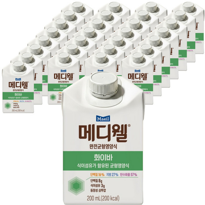 메디웰 화이바 균형영양식, 200ml, 30개