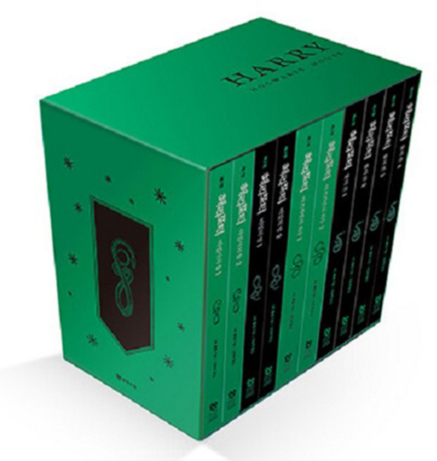 해리 포터 기숙사 에디션 1~4 세트 : 슬리데린 전 10권, J.K. 롤링, 문학수첩