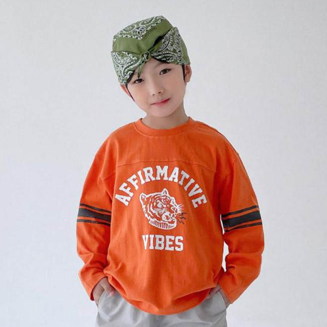 BerryCloset 兒童憤怒老虎T恤