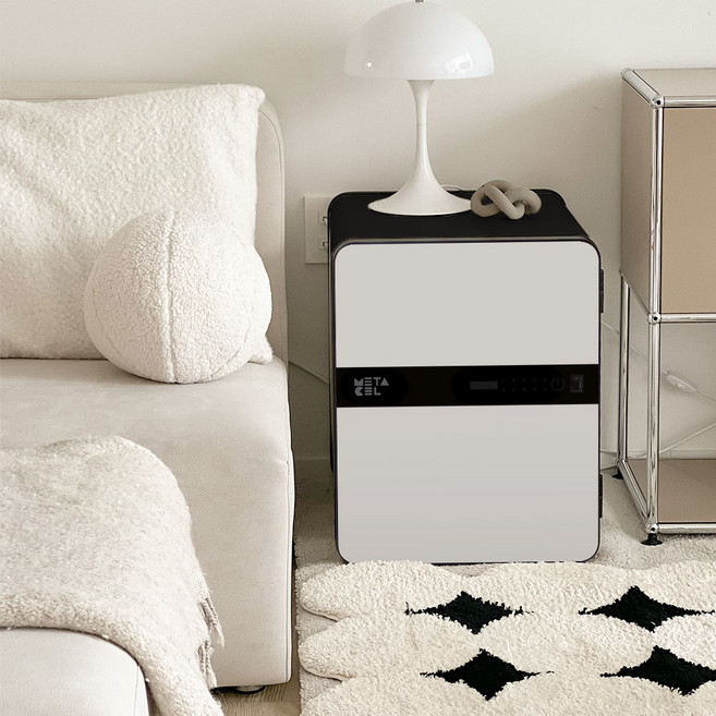 선일금고 메타알레 MC-40AL 방문설치, PW화이트 + 블랙