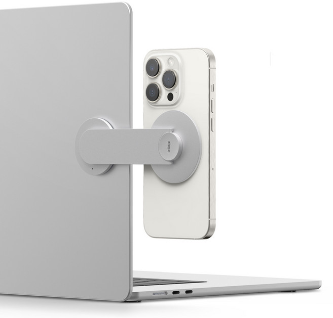 엘라고 마그네틱 노트북 스마트폰 사이드 거치대, 혼합색상, 1개