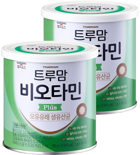 일동후디스 비오타민 플러스 프리바이오틱스 90p, 90g, 2개