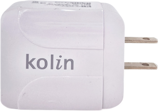 Kolin 歌林 充電器 20WPD + QC3.0 KEX-DLAU20, 白色, 1個