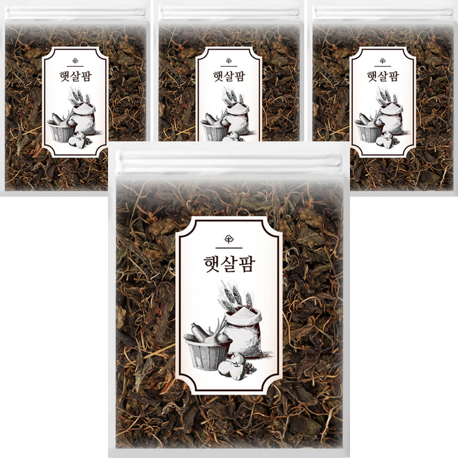 햇살팜 국산 건고추잎, 100g, 4개