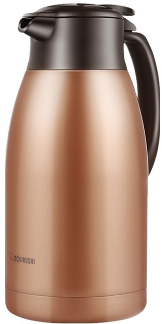 ZOJIRUSHI 象印 桌上型不銹鋼保溫瓶, 玫瑰金, 1.9L, 1個