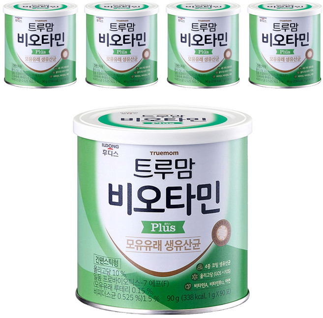 트루맘 비오타민 플러스, 90회분, 90g, 5개