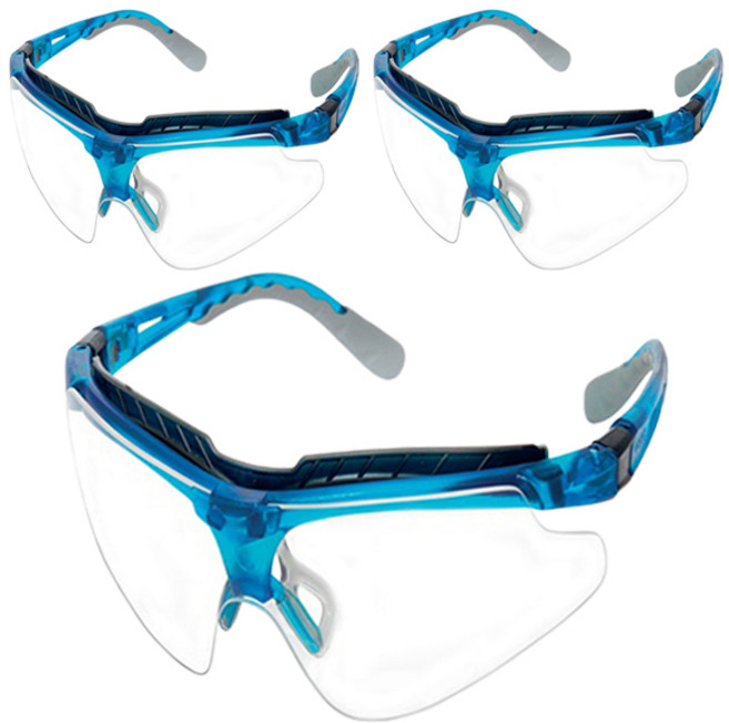 오토스 보안경 B-810AS, 무색, 3개