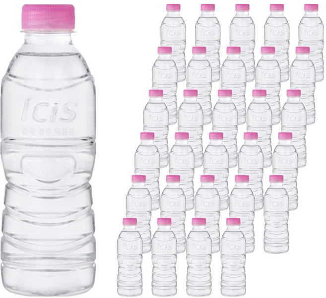 아이시스 생수 무라벨, 300ml, 60개
