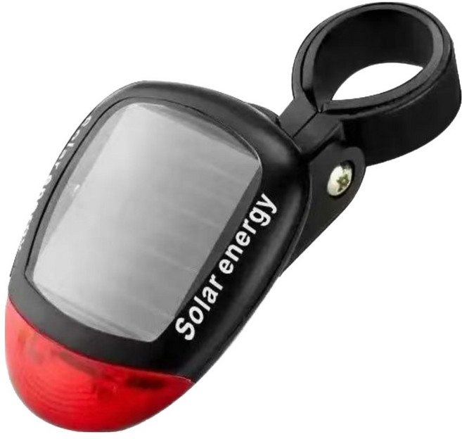 아이젠하우스 태양광 후미등, 검은색, 1세트