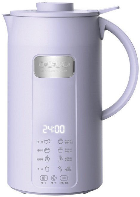 오쿠 칼날 분리 세척왕 두유제조기 라벤더, OCC-BM1300