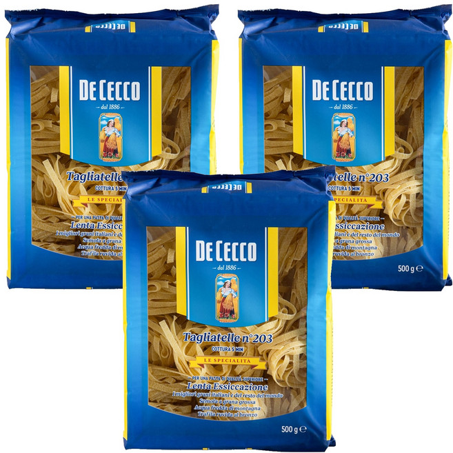 데체코 딸리아뗄레, 500g, 3개