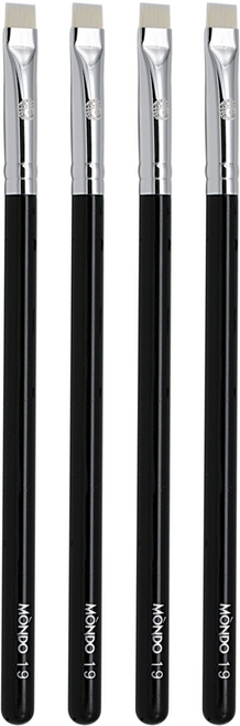 몬도 세원코퍼레이션 포인트 플랫 라이너 브러쉬 AM19, 4개