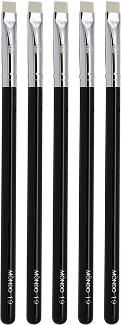 몬도 세원코퍼레이션 포인트 플랫 라이너 브러쉬 AM19, 5개