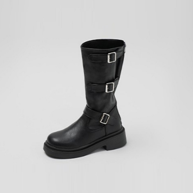 착한구두 카미유 버클 바이커 롱부츠 BLLTR4h8124