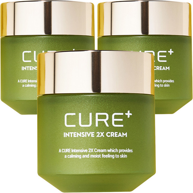 KIMJEONGMOON-ALOE CURE+蘆薈2X修護霜, 50g, 3罐