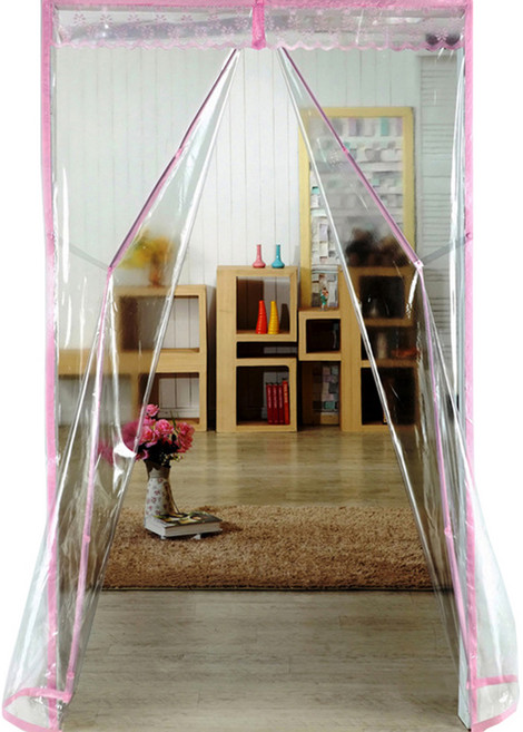 알뜨리 방풍비닐 방문용 + 양면테이프, 1개