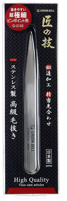 GREENBELL 타쿠미노 와자 인그로운헤어 핀셋 족집게 G-2152, 색상랜덤발송, 1개