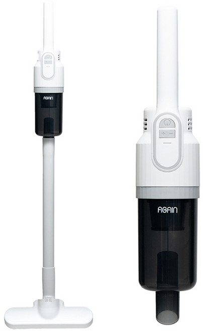 어게인 무선 룸 핸디+스틱청소기, 화이트, HA-9K