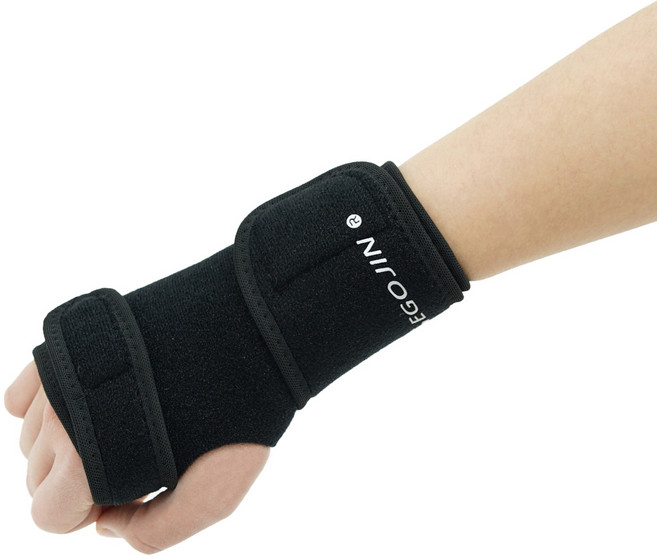 이고진 손목 보호대 오른쪽 1676, 1개, 블랙