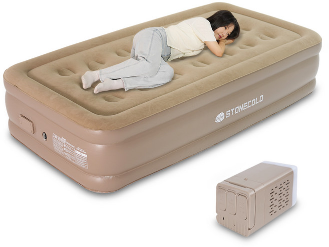 스톤콜드 자동펌프 에어매트 세트, 탄