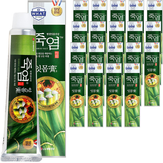 죽염 잇몸고 치약, 140g, 20개