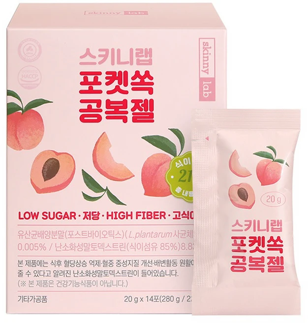 스키니랩 포켓쏙 공복젤, 14회분, 1개 - 쿠팡