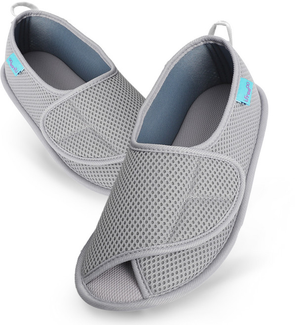 아이프리 이지케어 맞춤형 구름 실내화 IFOS, 그레이, 1개