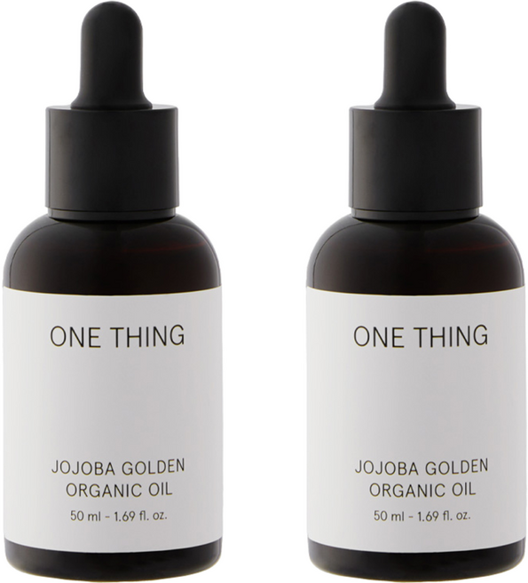 원씽 유기농 비정제 냉압착 호호바 오일, 50ml, 2개