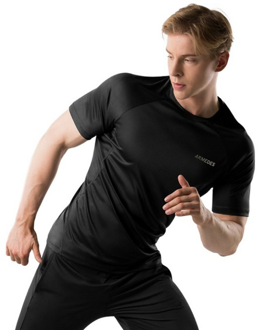 아르메데스 남성용 슈퍼 드라이 기능성 반팔 티셔츠 AR-194 2p