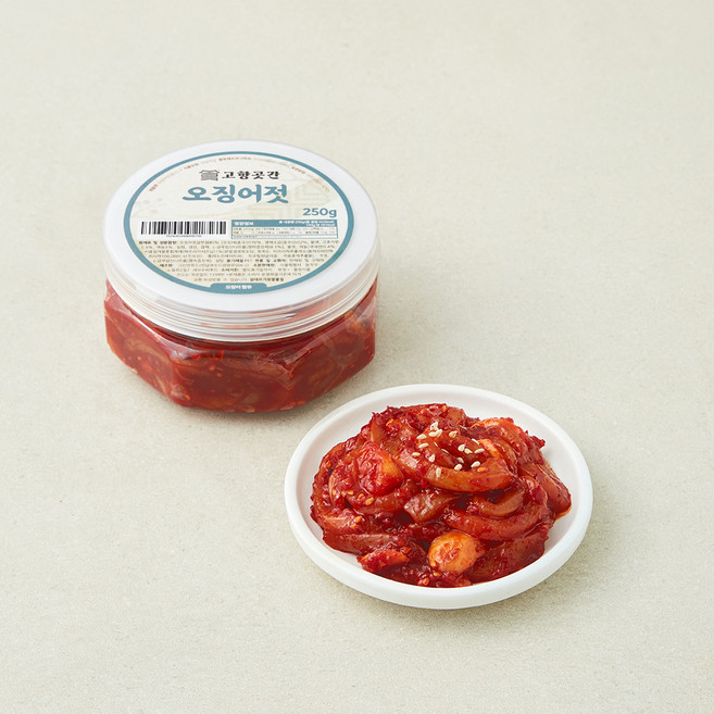 고향곳간 오징어젓, 250g, 1개