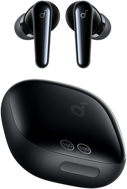 Soundcore Liberty 4 Pro 降噪真無線藍牙耳機 亮面黑 舒適耳塞