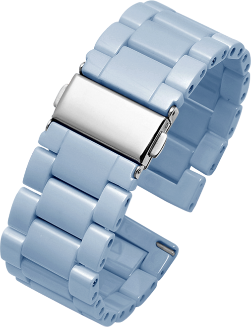 우먼스9999 갤럭시워치 4/5 호환 가능 캔디 스트랩, 블루 20mm, 1개