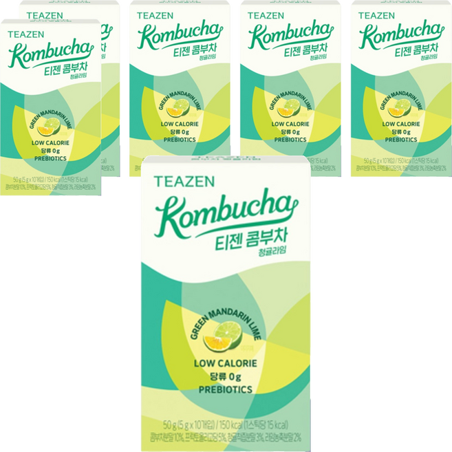 티젠 콤부차 청귤라임, 5g, 10개입, 6개