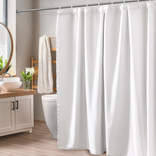 레토 패브릭 샤워커튼