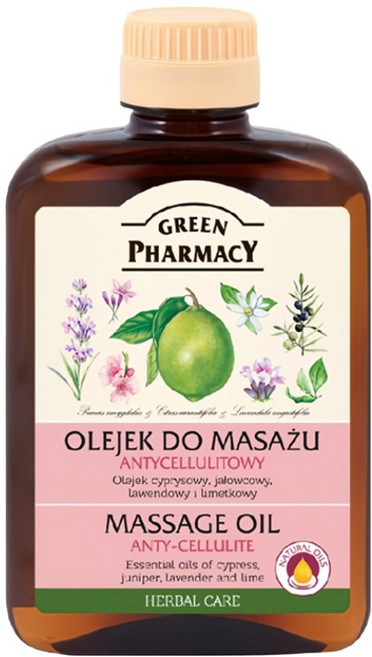 GREEN PHARMACY 舒緩緊實樂活按摩油, 200ml, 1瓶
