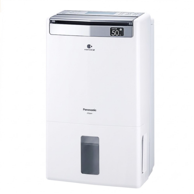 Panasonic 13L 空氣清淨 除濕機 nanoeX 智慧型手機控制 自動調節濕度 白色 FY26JH 19kg