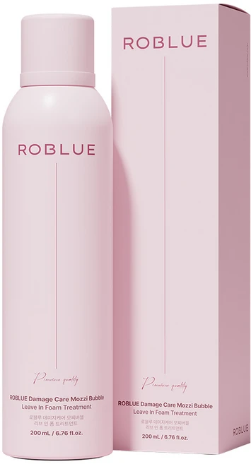 로블루 데미지케어 모찌버블 리브 인 폼 트리트먼트, 200ml, 1개 - 쿠팡