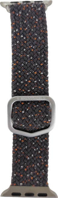 RHINOSHIELD 犀牛盾 Apple Watch專用編織錶帶, 午夜黑, 1條