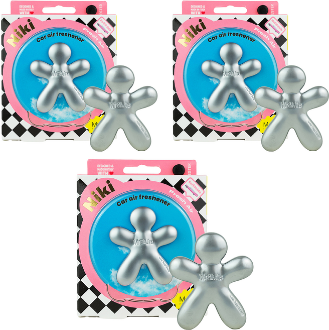 미스터앤미세스 니키 클래식 차량용 방향제, 3개, 프레쉬에어