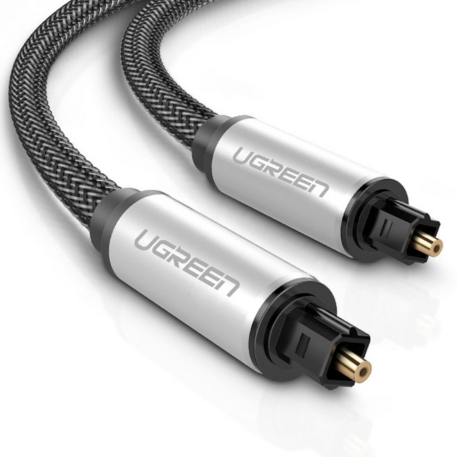 유그린 프리미엄 각대각 오디오 광케이블, 혼합색상, 1개, 1m