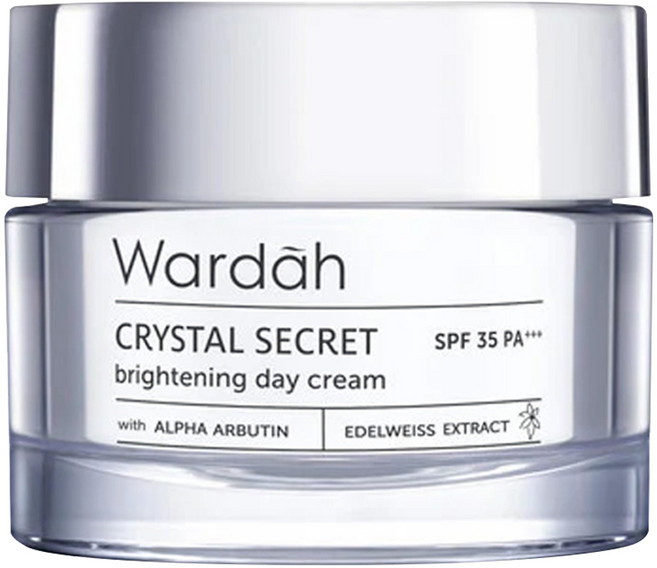 Wardah 亮白秘密日霜, 30g, 1罐