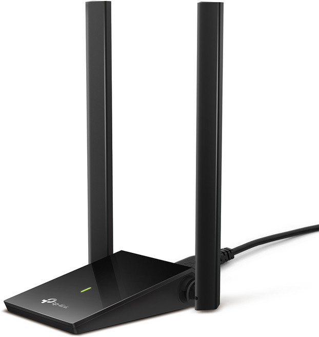 티피링크 AC1300 무선 USB 랜카드, Archer T4U Plus, 1개