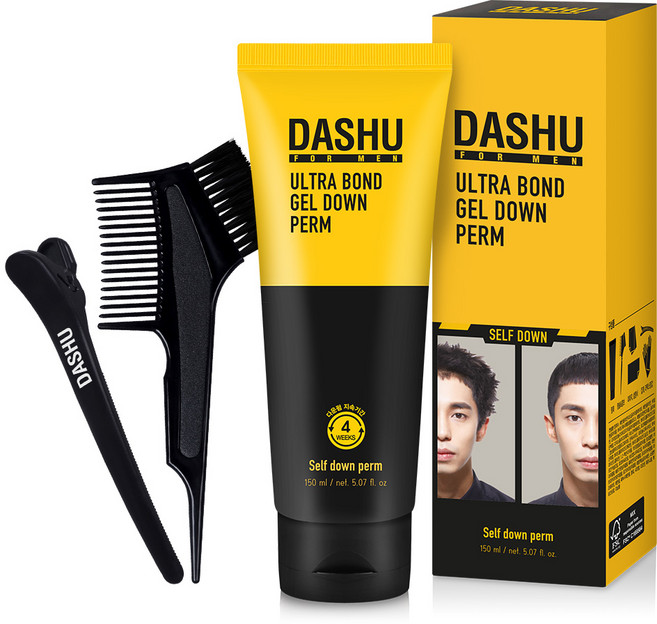 다슈 포맨 울트라 본드 젤 다운펌 세트 억센모발용, 150ml, 1개